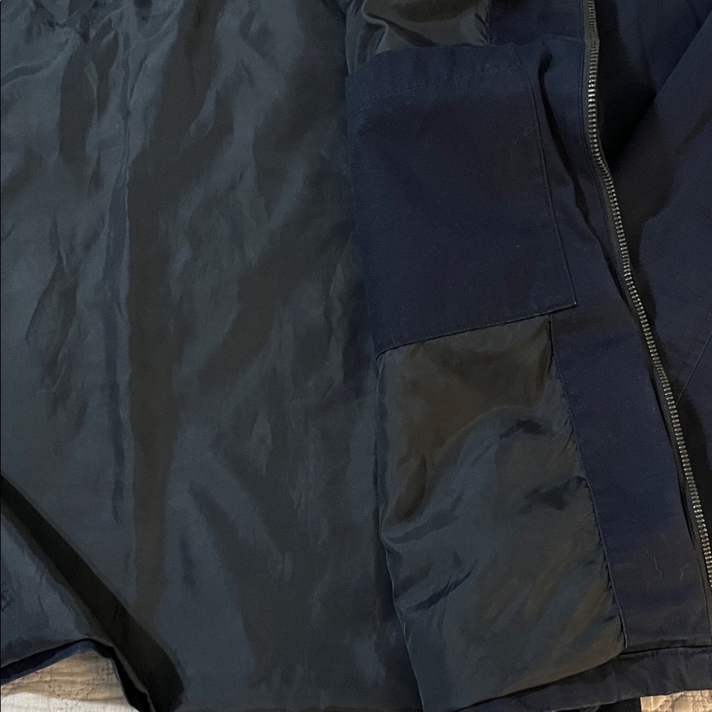 J.Crew Excellent Condition Navy Bomber Jacket - Picture 4 of 5